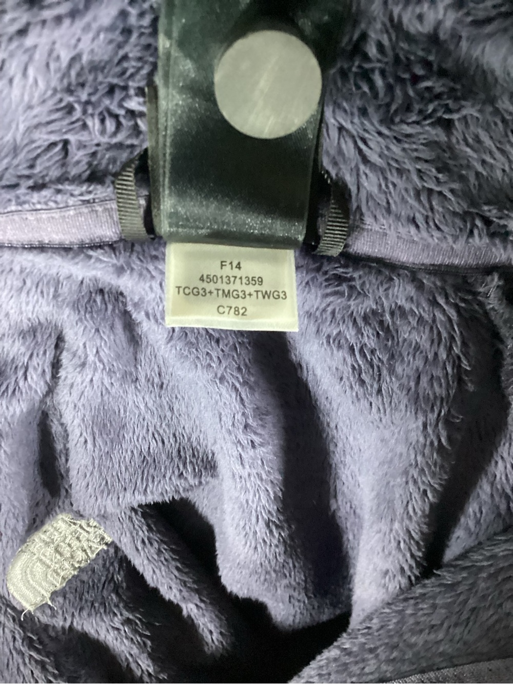 The North Face Plush Full-Zip Jacket - midnight blue - Picture 8 of 13